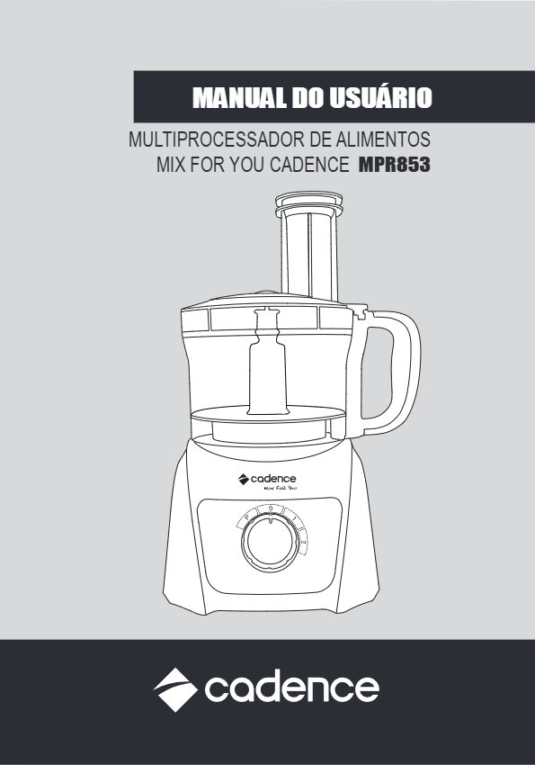 Cadence Liquidificador Cadence Mix For You MPR853