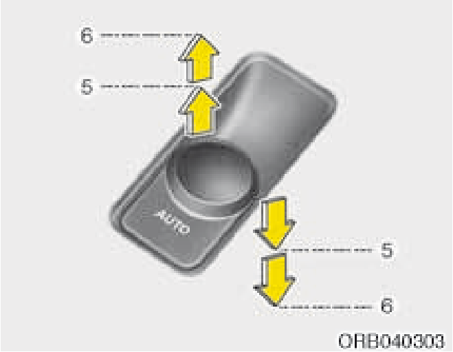54. Sensor de intrusão/inclinação Ligado/Desligado (se equipado) - Ilustração técnica do manual