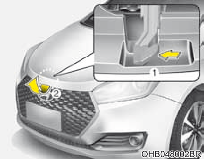 54. Sensor de intrusão/inclinação Ligado/Desligado (se equipado) - Ilustração técnica do manual