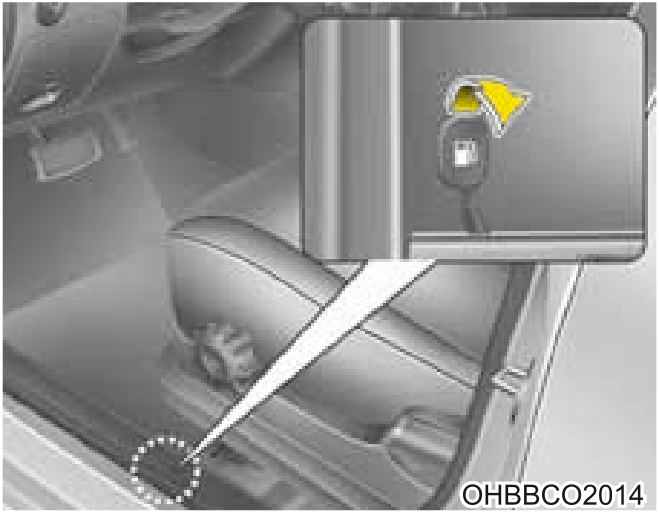 54. Sensor de intrusão/inclinação Ligado/Desligado (se equipado) - Ilustração técnica do manual