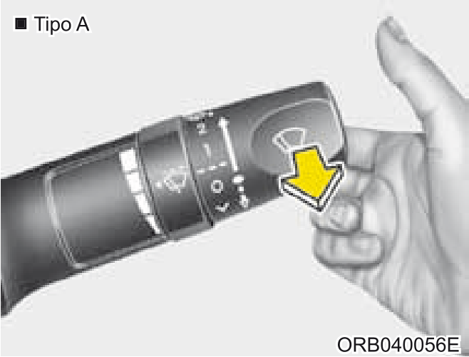 Luz de advertência do sistema EPS... - Ilustração técnica do manual