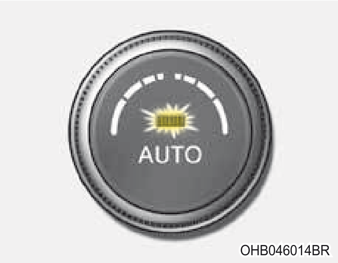 81. Controle de recirculação de ar - Ilustração técnica do manual