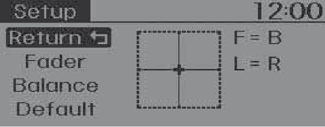 101. Características do áudio - Ilustração técnica do manual
