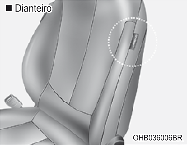 39. Funcionamento do sistema do airbag - Ilustração técnica do manual