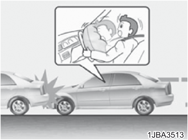 Não instale sistema de proteção para... - Ilustração técnica do manual