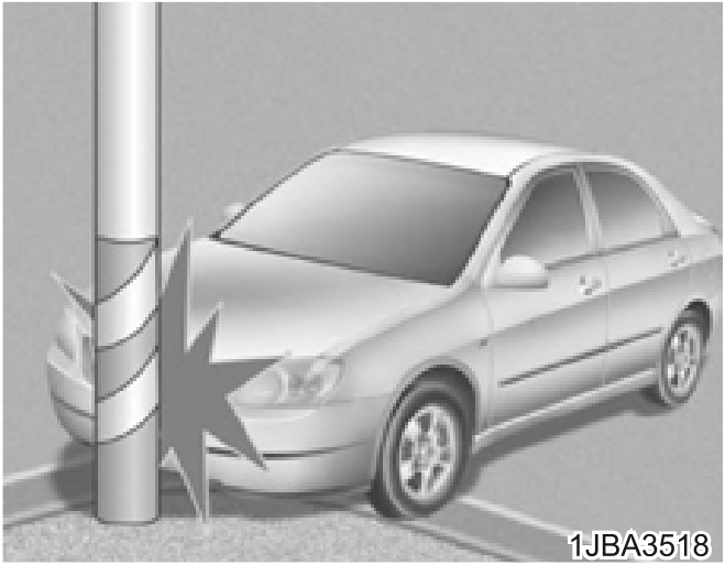 43. Airbag do motorista e do passageiro dianteiro - Ilustração técnica do manual