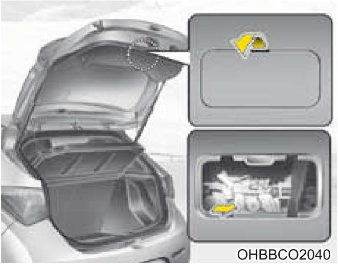 54. Sensor de intrusão/inclinação Ligado/Desligado (se equipado) - Ilustração técnica do manual