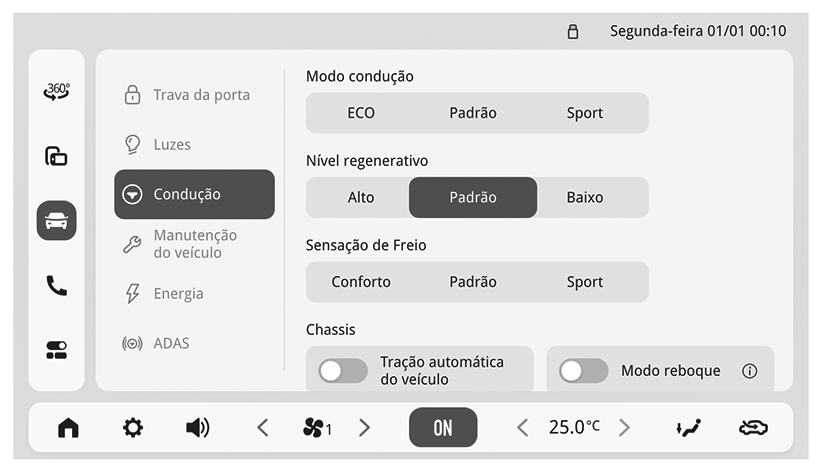 Condução - Figura do manual 103, Chevrolet Spark EUV