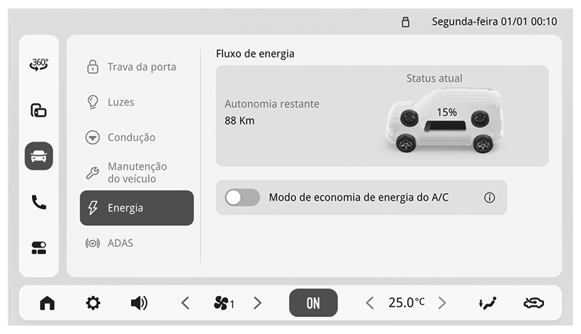 Condução - Figura do manual 103, Chevrolet Spark EUV