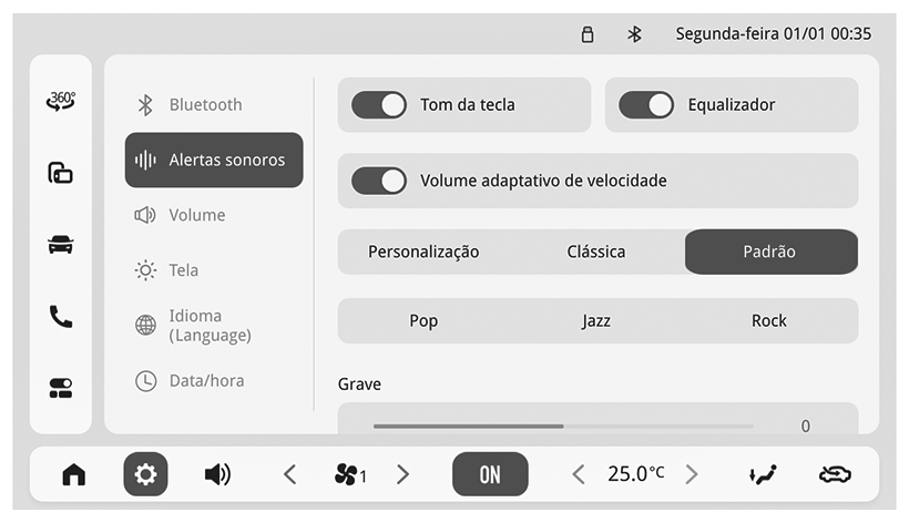 Condução - Figura do manual 104, Chevrolet Spark EUV