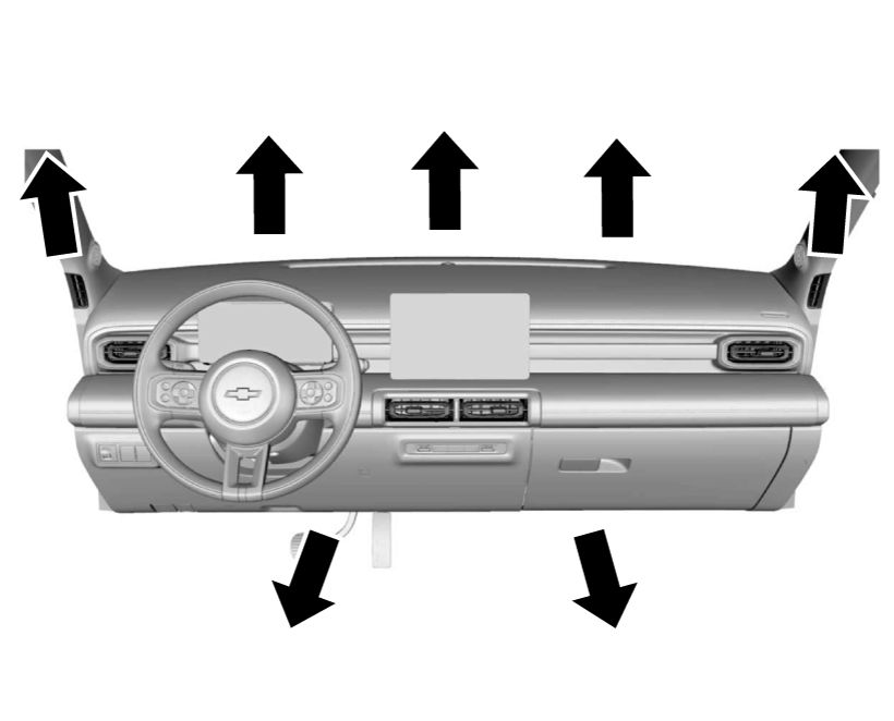 Aquecimento rápido - Figura do manual 110, Chevrolet Spark EUV