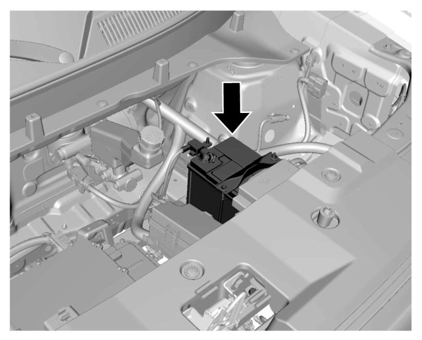 Compartimento dianteiro - Figura do manual 162, Chevrolet Spark EUV