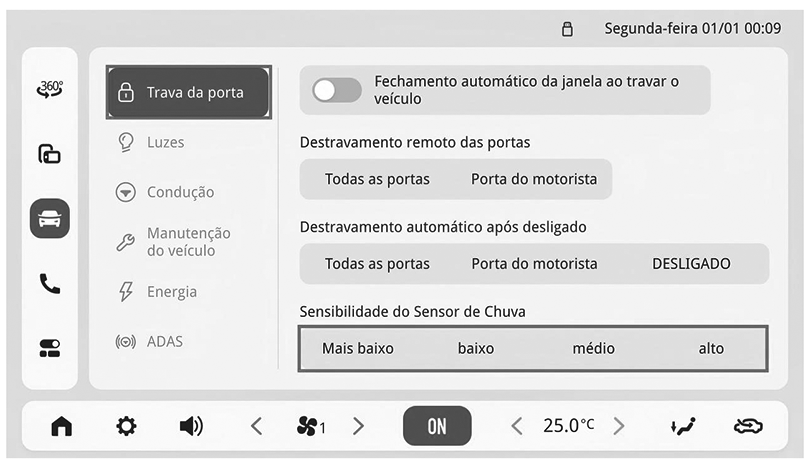 Substituição de lâmpadas - Figura do manual 167, Chevrolet Spark EUV