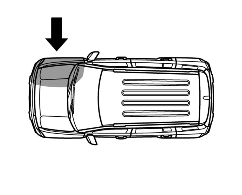 O que você verá depois que o airbag inflar? - Figura do manual 39, Chevrolet Spark EUV