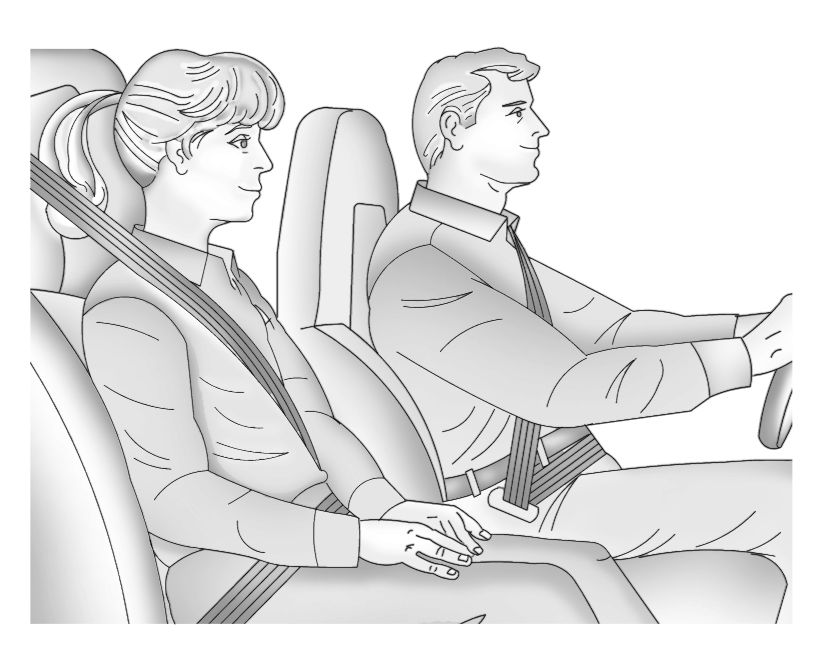 Uso correto do cinto de segurança para crianças mais velhas - Figura do manual 41, Chevrolet Spark EUV