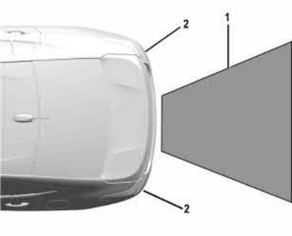 91. Veículo em funcionamento Enquanto Estiver Estacionado - Ilustração técnica do manual