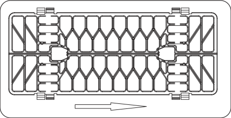 Usar o cesto de talheres - Ilustração do manual Samsung DW50C6070 (Pág. 20)